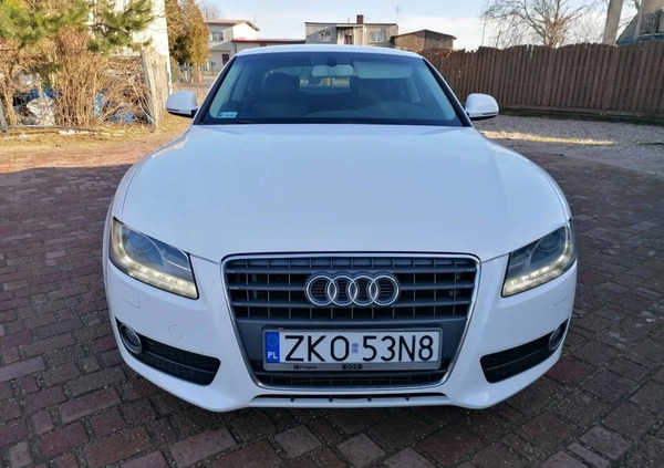 Audi A5 cena 41900 przebieg: 246700, rok produkcji 2009 z Koszalin małe 106